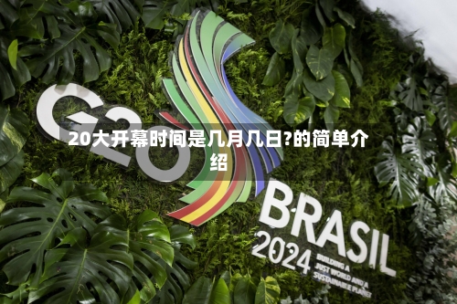 20大开幕时间是几月几日?的简单介绍