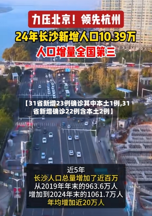 【31省新增23例确诊其中本土1例,31省新增确诊22例含本土2例】