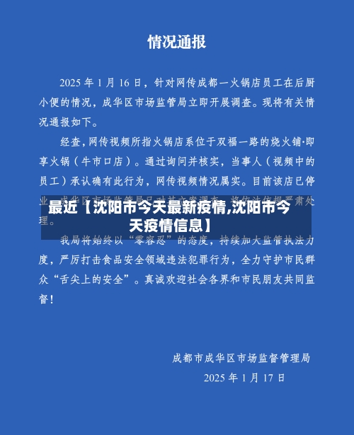 最近【沈阳市今天最新疫情,沈阳市今天疫情信息】