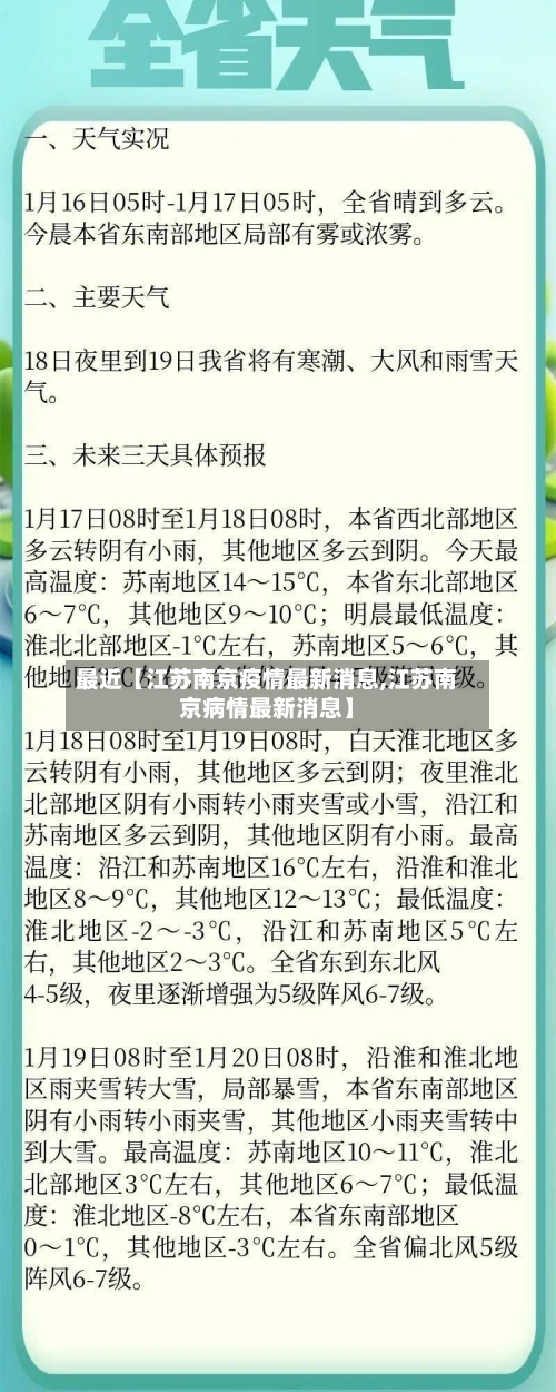 最近【江苏南京疫情最新消息,江苏南京病情最新消息】-第2张图片