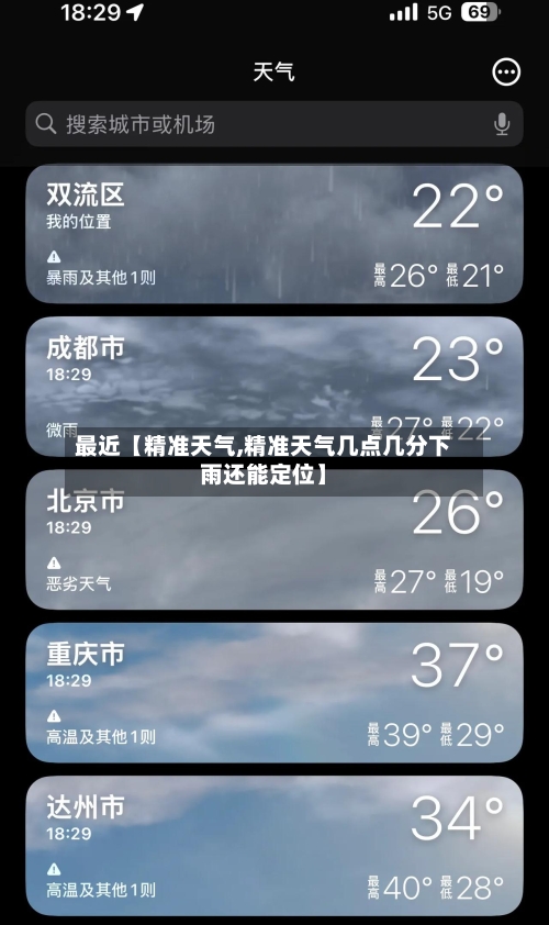 最近【精准天气,精准天气几点几分下雨还能定位】