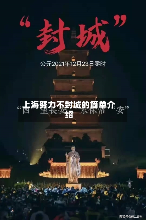 上海努力不封城的简单介绍