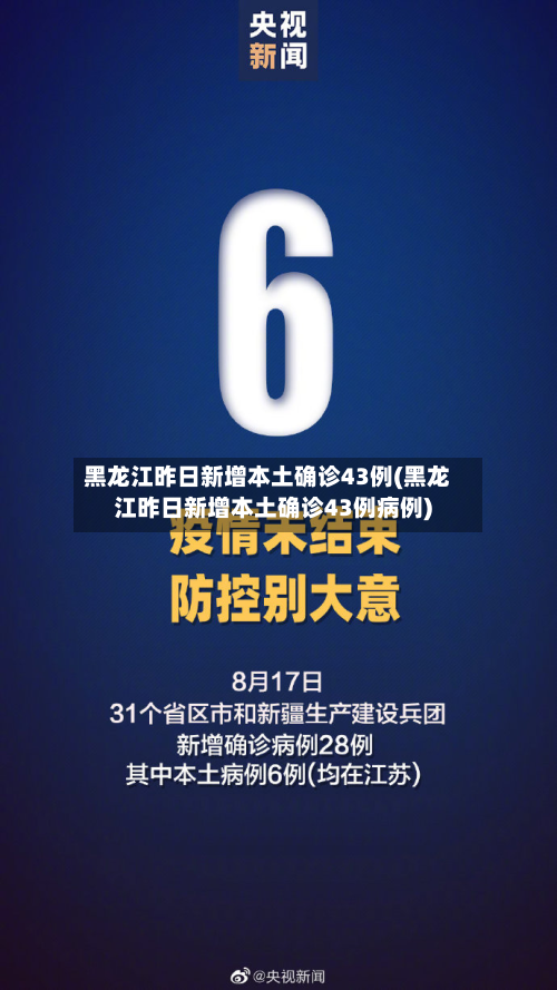 黑龙江昨日新增本土确诊43例(黑龙江昨日新增本土确诊43例病例)-第2张图片