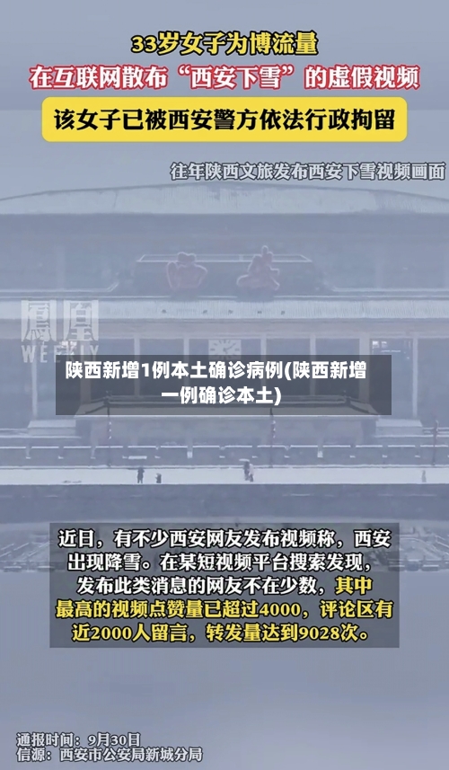 陕西新增1例本土确诊病例(陕西新增一例确诊本土)-第3张图片