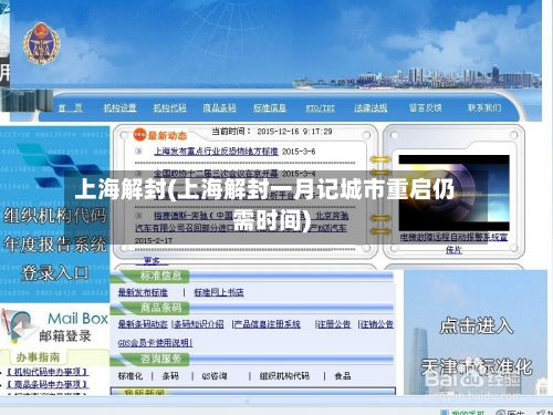 上海解封(上海解封一月记城市重启仍需时间)-第2张图片