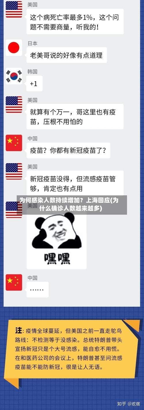 为何感染人数持续增加？上海回应(为什么确诊人数越来越多)