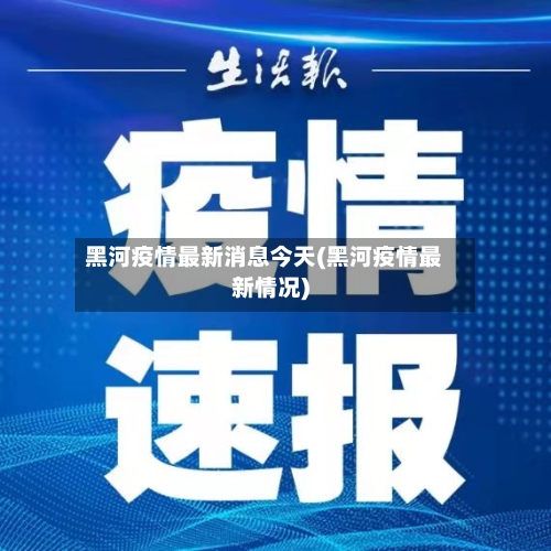 黑河疫情最新消息今天(黑河疫情最新情况)-第3张图片