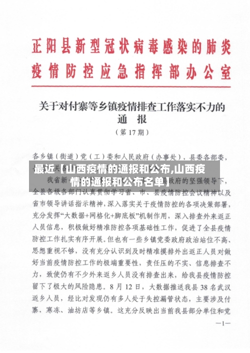 最近【山西疫情的通报和公布,山西疫情的通报和公布名单】-第3张图片