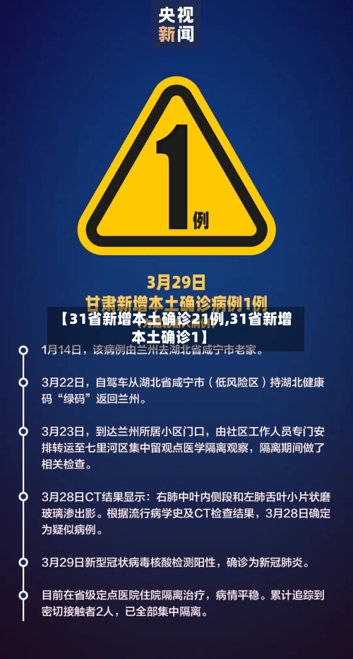 【31省新增本土确诊21例,31省新增本土确诊1】-第2张图片