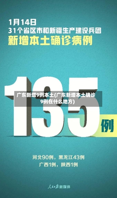 广东新增9例本土(广东新增本土确诊9例在什么地方)