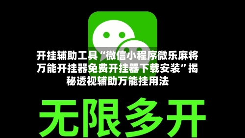 开挂辅助工具“微信小程序微乐麻将万能开挂器免费开挂器下载安装	”揭秘透视辅助万能挂用法-第2张图片