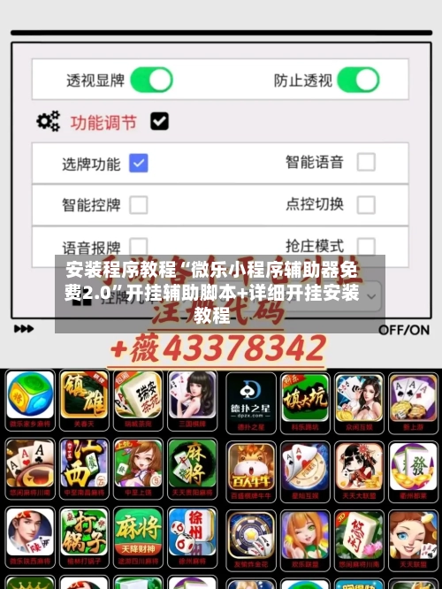 安装程序教程“微乐小程序辅助器免费2.0”开挂辅助脚本+详细开挂安装教程-第2张图片