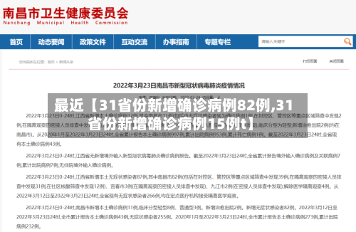 最近【31省份新增确诊病例82例,31省份新增确诊病例15例t】-第3张图片