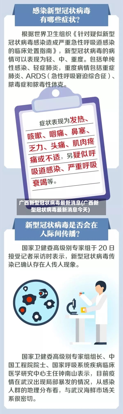 广西新型冠状病毒最新消息(广西新型冠状病毒最新消息今天)