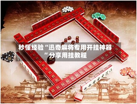 秒懂经验“迅奇麻将专用开挂神器	”分享用挂教程-第2张图片