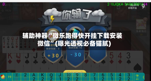 辅助神器“微乐跑得快开挂下载安装微信”(曝光透视必备猫腻)-第2张图片