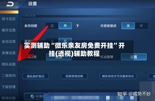 实测辅助“微乐亲友房免费开挂”开挂(透视)辅助教程-第3张图片